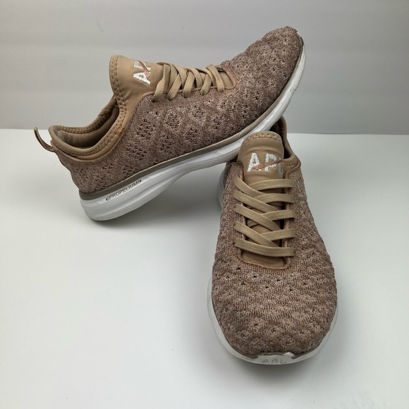 APL Athletic Propulsion Labs WomenRunning Shoes Rose Gold Techloom Phantom 7.5 - Picture 8 of 9